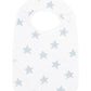 Blue Stars Print Feeding Bib