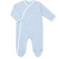 Blue Bubble Crossover Footie