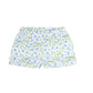 Blue Vines Print Summer Short Set