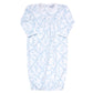 Blue Bears Trellace Baby Gown 