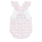 Butterflies Print Ruffle Bubble