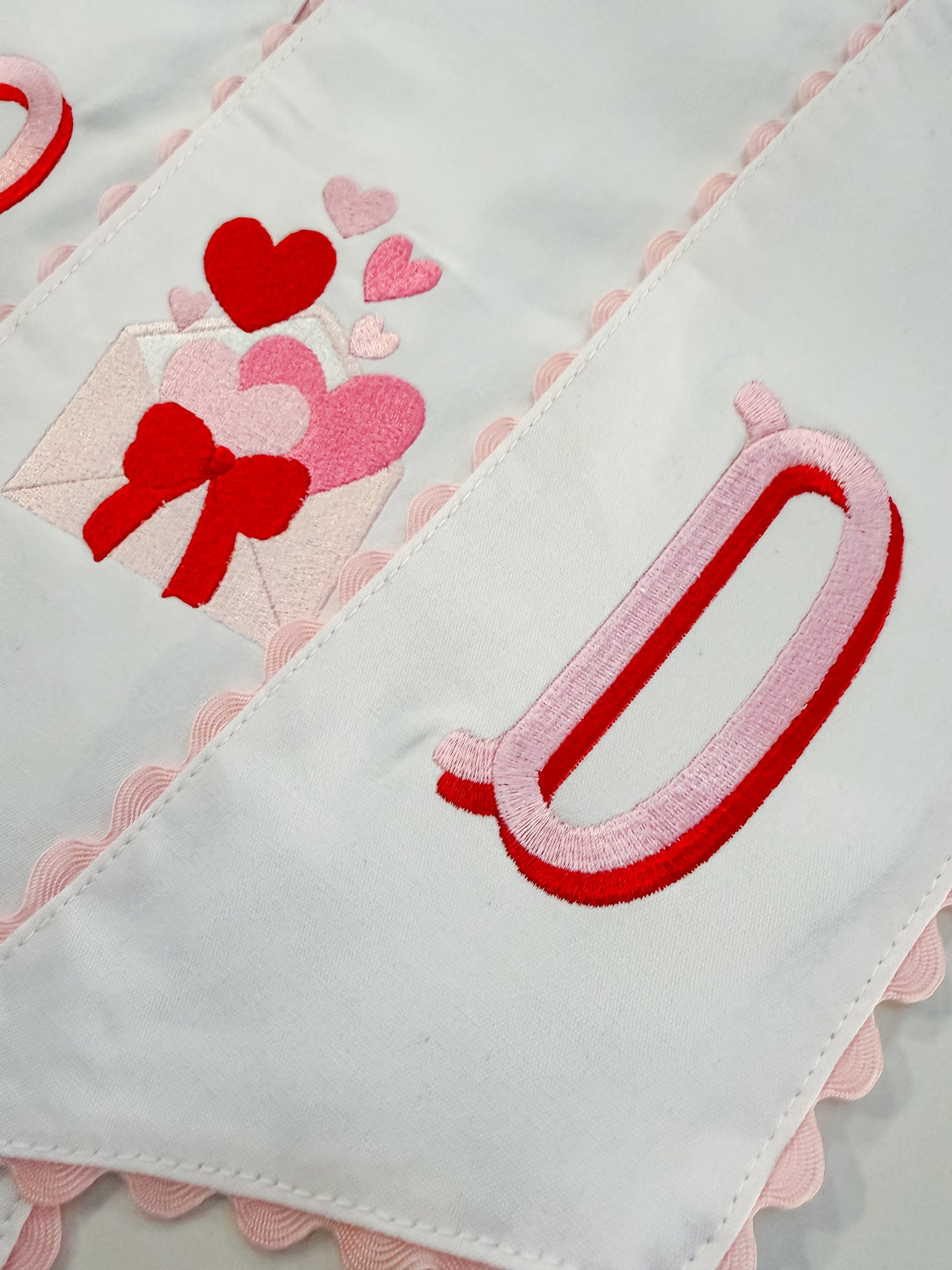 Ric Rac Wreath Sash