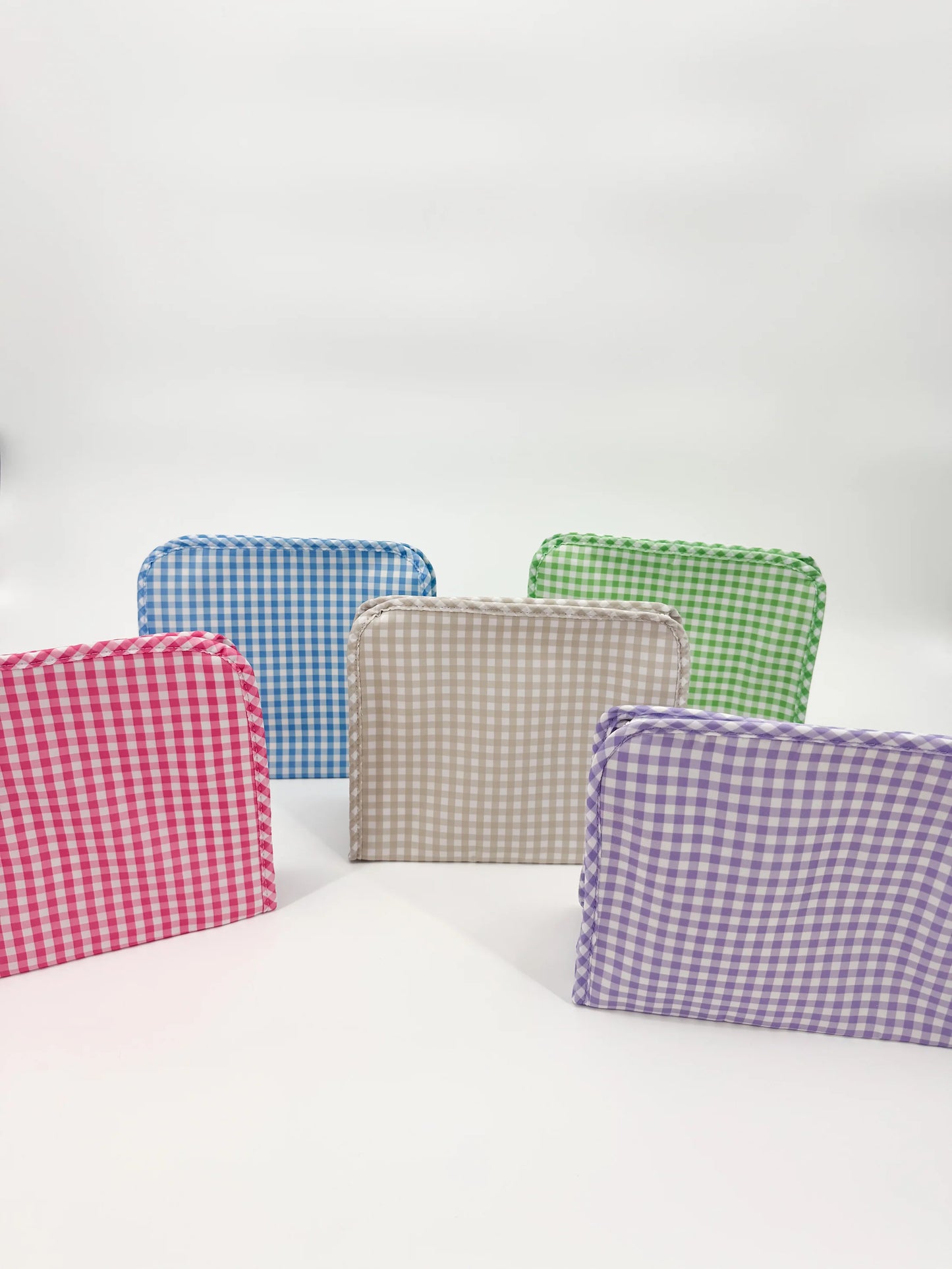 On The Go Gingham Pouch