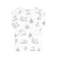 Boy Christmas Toile Pajama