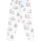 Boy Christmas Toile Pajama