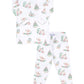 Boy Christmas Toile Pajama
