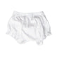 White Baby Bow Bloomer