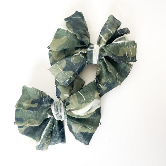 Ruffle Clip | Camo