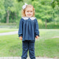 Catherine Bloomer Pants Set- Navy