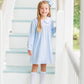 Catherine Dress- Light Blue Windowpane