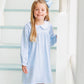 Catherine Dress- Light Blue Windowpane