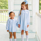 Catherine Dress- Light Blue Windowpane
