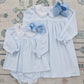 Catherine Dress- Light Blue Windowpane