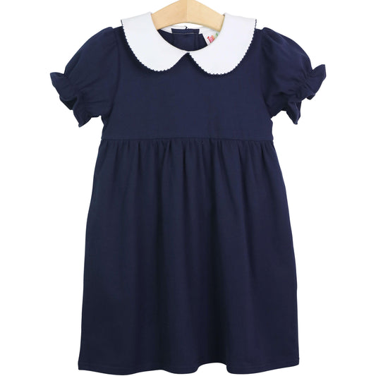 Charlotte Dress- Navy