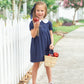 Charlotte Dress- Navy