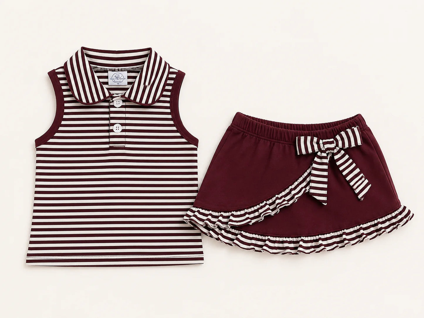 Girls Game Day Skort Set