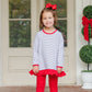 Christmas Candy Stripe Ava Pants Set