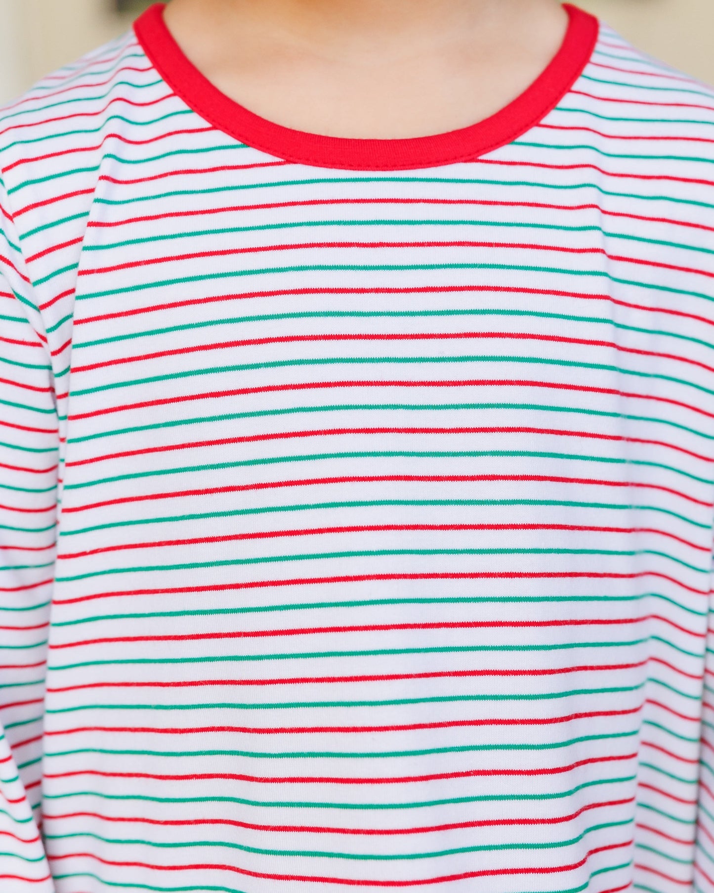 Christmas Candy Stripe Ava Pants Set