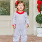 Christmas Candy Stripe Emily Romper