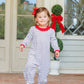 Christmas Candy Stripe Emily Romper