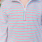 Christmas Candy Stripe Evan Pullover