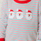 Christmas Candy Stripe Santa Set