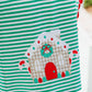 Christmas Cottage Ruffle Dress