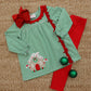 Christmas Cottage Ruffle Pants Set