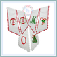 Christmas Wreath Sashes