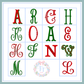 Christmas Wreath Sashes