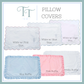 Scalloped & Ruffle Pillow Covers