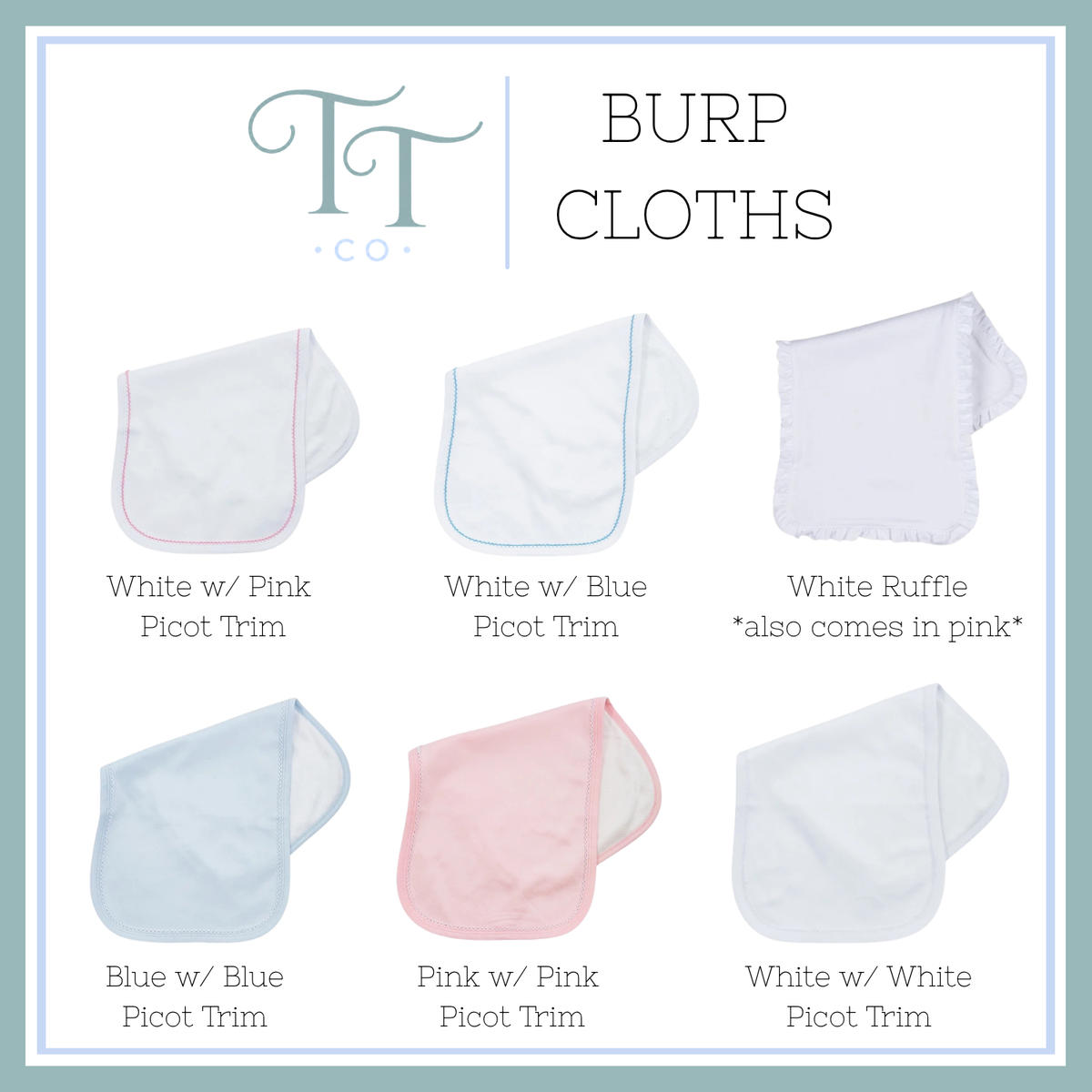 Burp Cloths