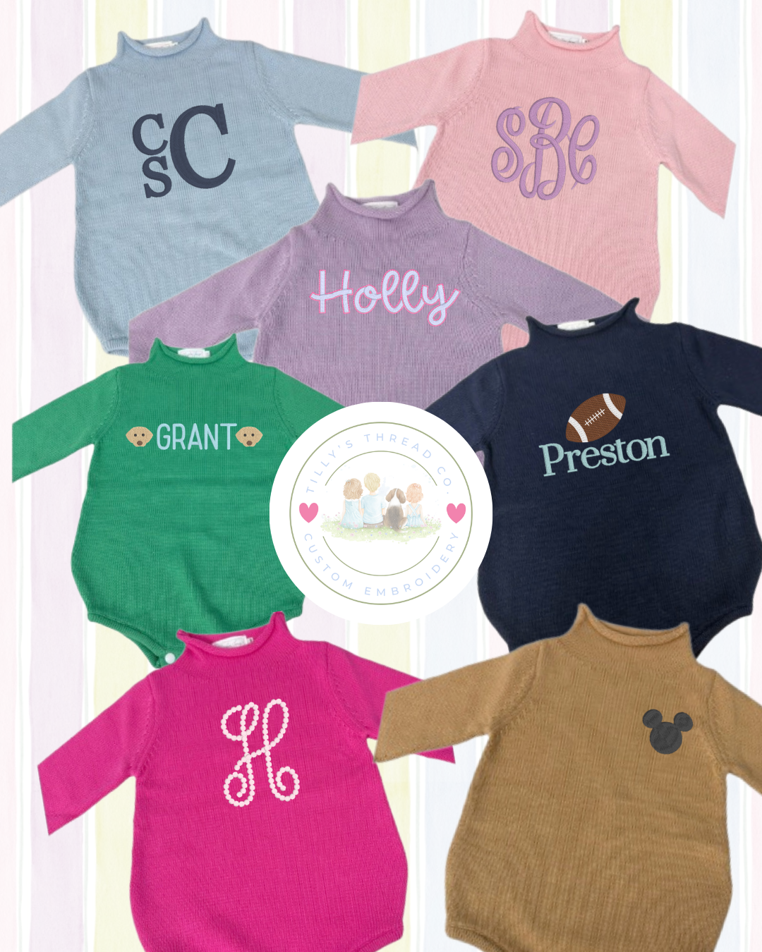 Rollneck Sweater Bubbles
