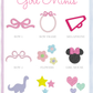 Girls Everyday Minis - Bubbles