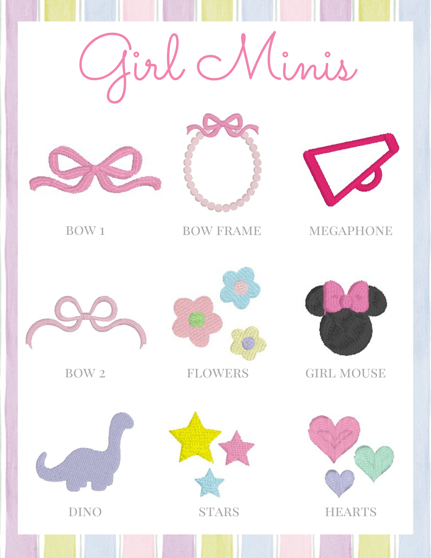 Girls Everyday Minis - Bubbles