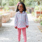 Cottage Blooms Elise Ruffle Pullover Set