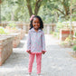 Cottage Blooms Elise Ruffle Pullover Set