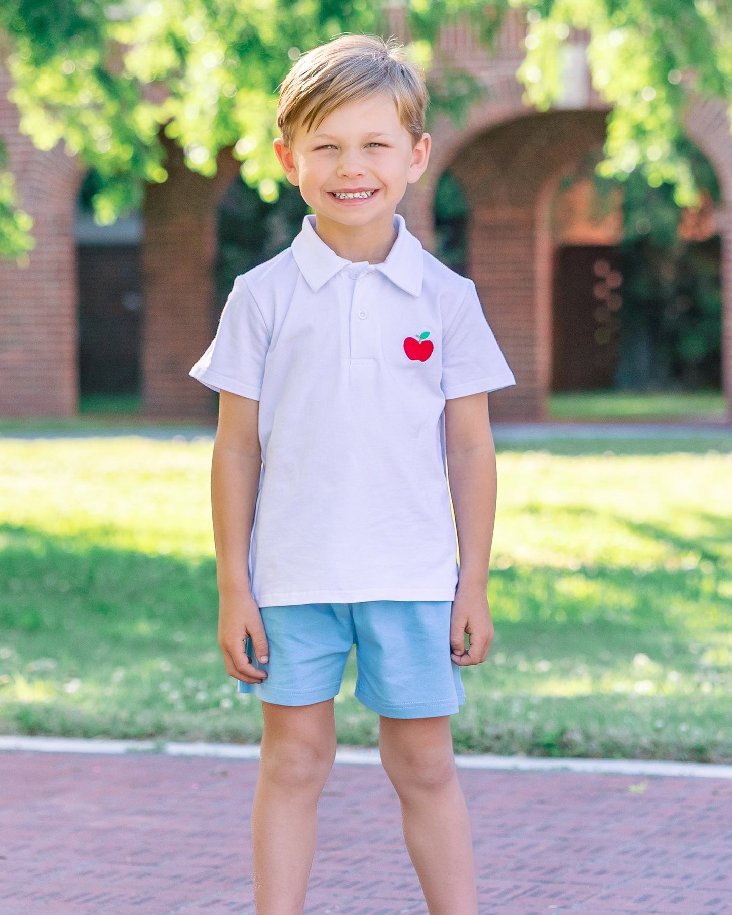 Cute To The Core Polo Short Set