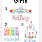 Girls Back to School Peter Pan Collar Bubble