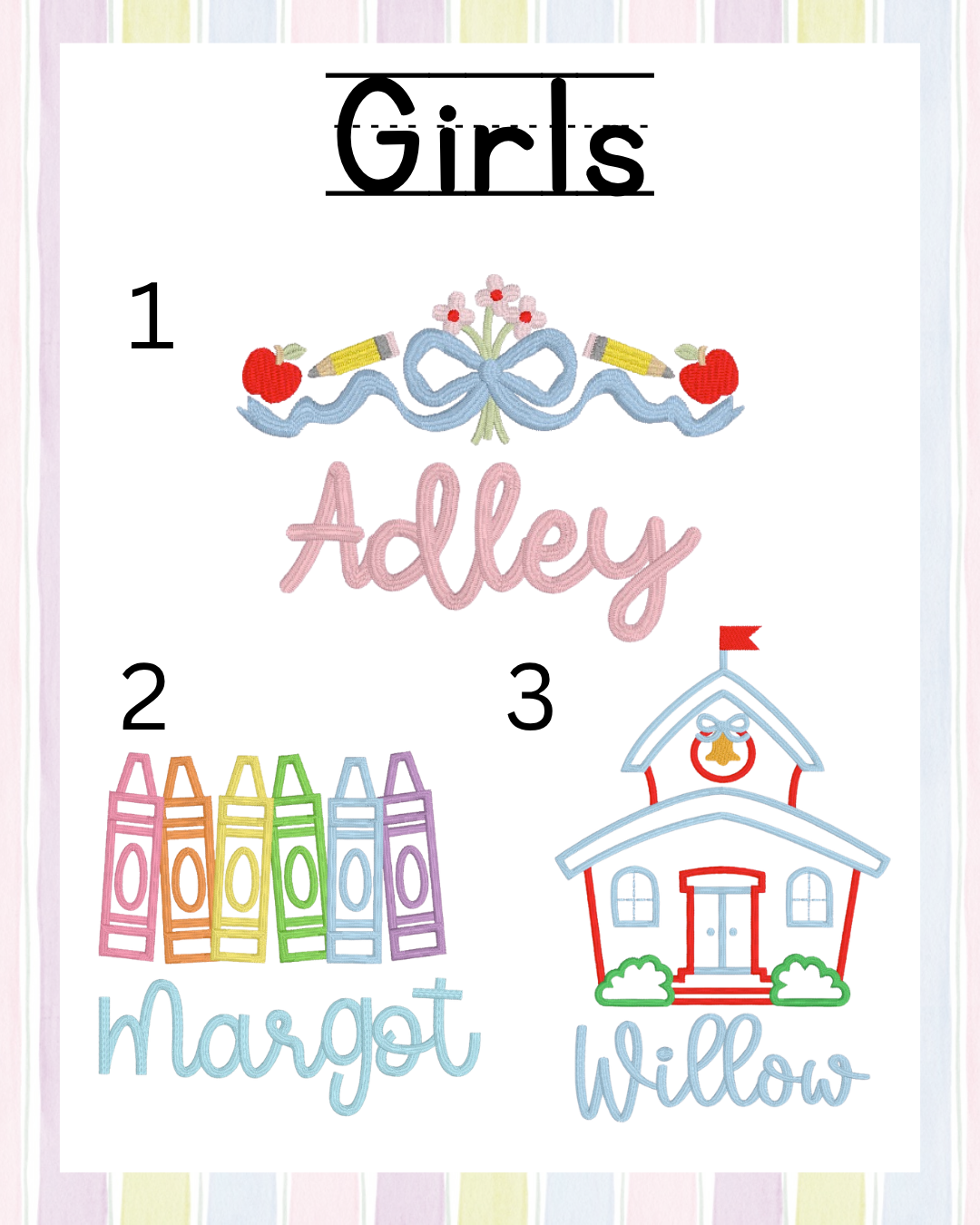 Girls Back to School Peter Pan Collar Bubble