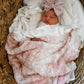 Sweet Pink Fawn | Luxe Cuddle Blanket