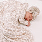 Natural Leopard | Plush Swaddle Blanket (PRE-ORDER)