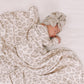 Natural Leopard | Plush Swaddle Blanket (PRE-ORDER)