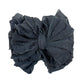 Ruffled Headband | Dark Grey