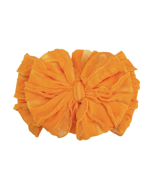 Dreamsicle | Signature Ruffled Baby Headband