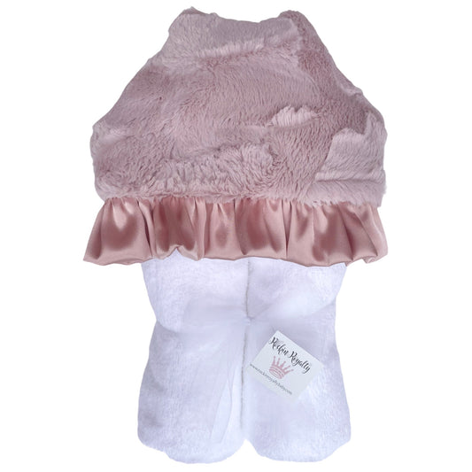 Dusty Pink | Plush Hooded Towel