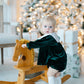 Green Velvet Diaper Set- PRE ORDER Mid-Late November
