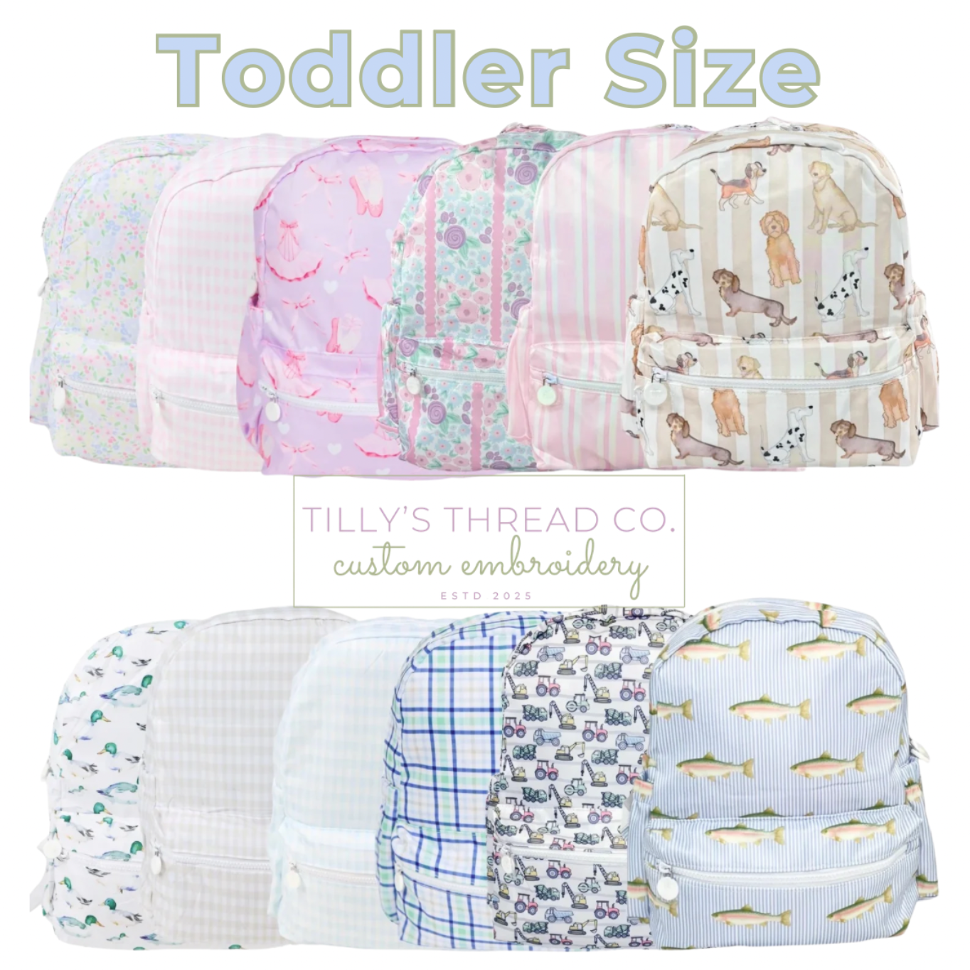 Nylon Backpack (Toddler Size)