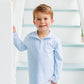 Evan Pullover- Light Blue Windowpane