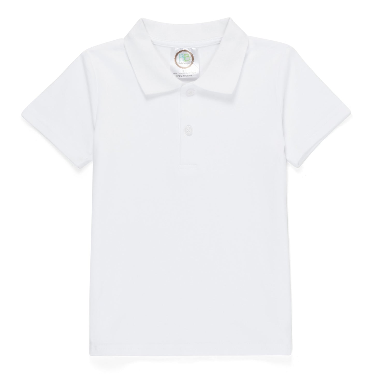 Boys Patriotic Short Sleeve Polo